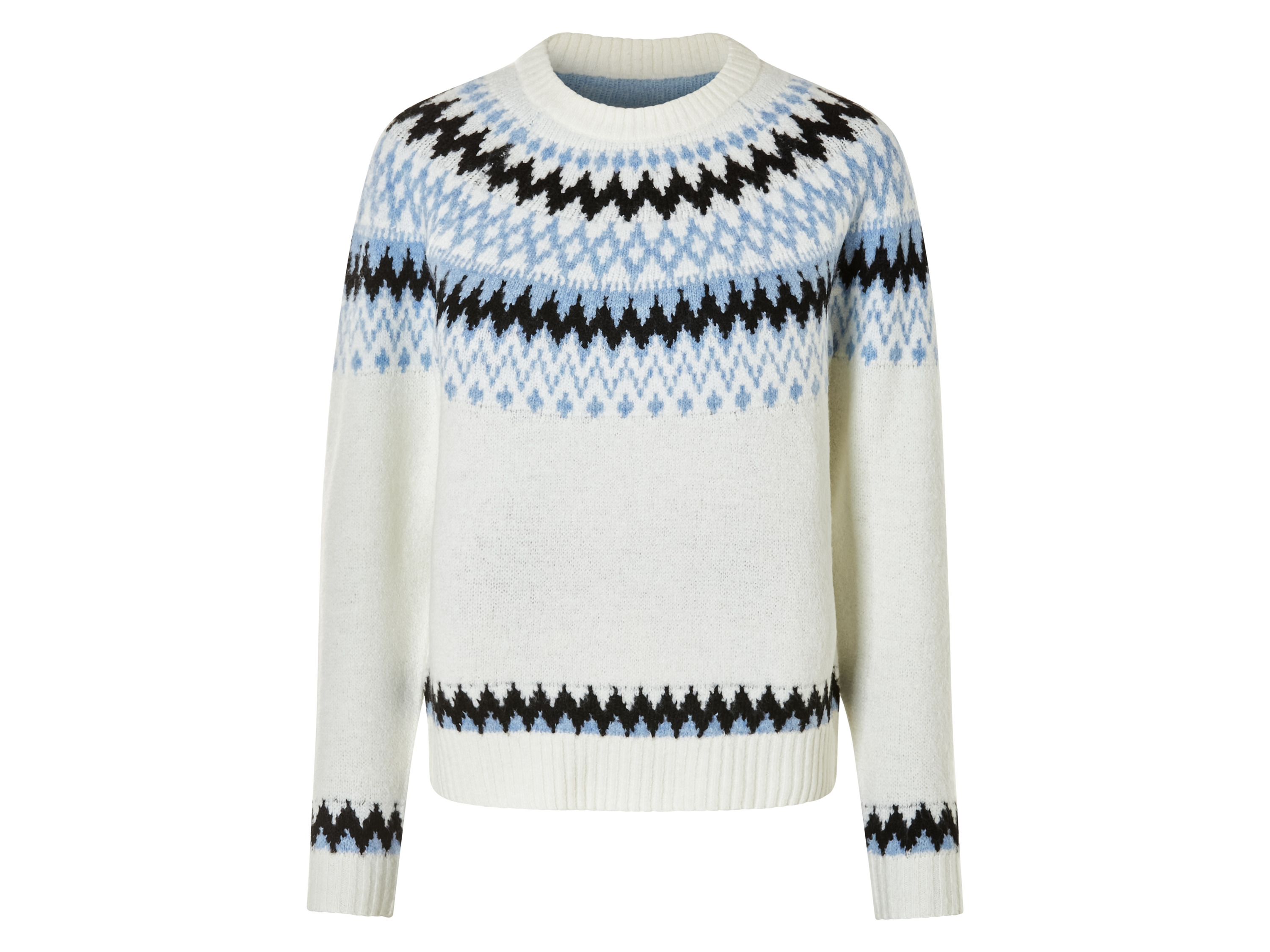 esmara® Dámský pletený svetr (S (36/38), bílá)