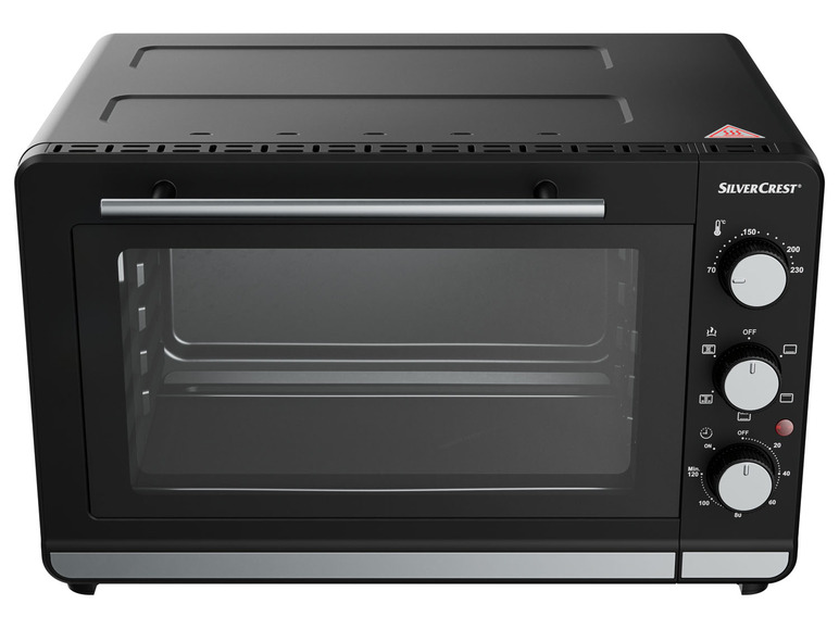  Zobrazit na celou obrazovku SILVERCREST® KITCHEN TOOLS Mini trouba na grilování a pečení SGBR 1500 D4 - Obrázek 3