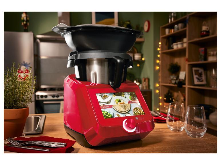  Zobrazit na celou obrazovku Monsieur Cuisine Smart SKMS 1200 B2 s přesouvací a mixovací podložkou (červená) - Obrázek 22
