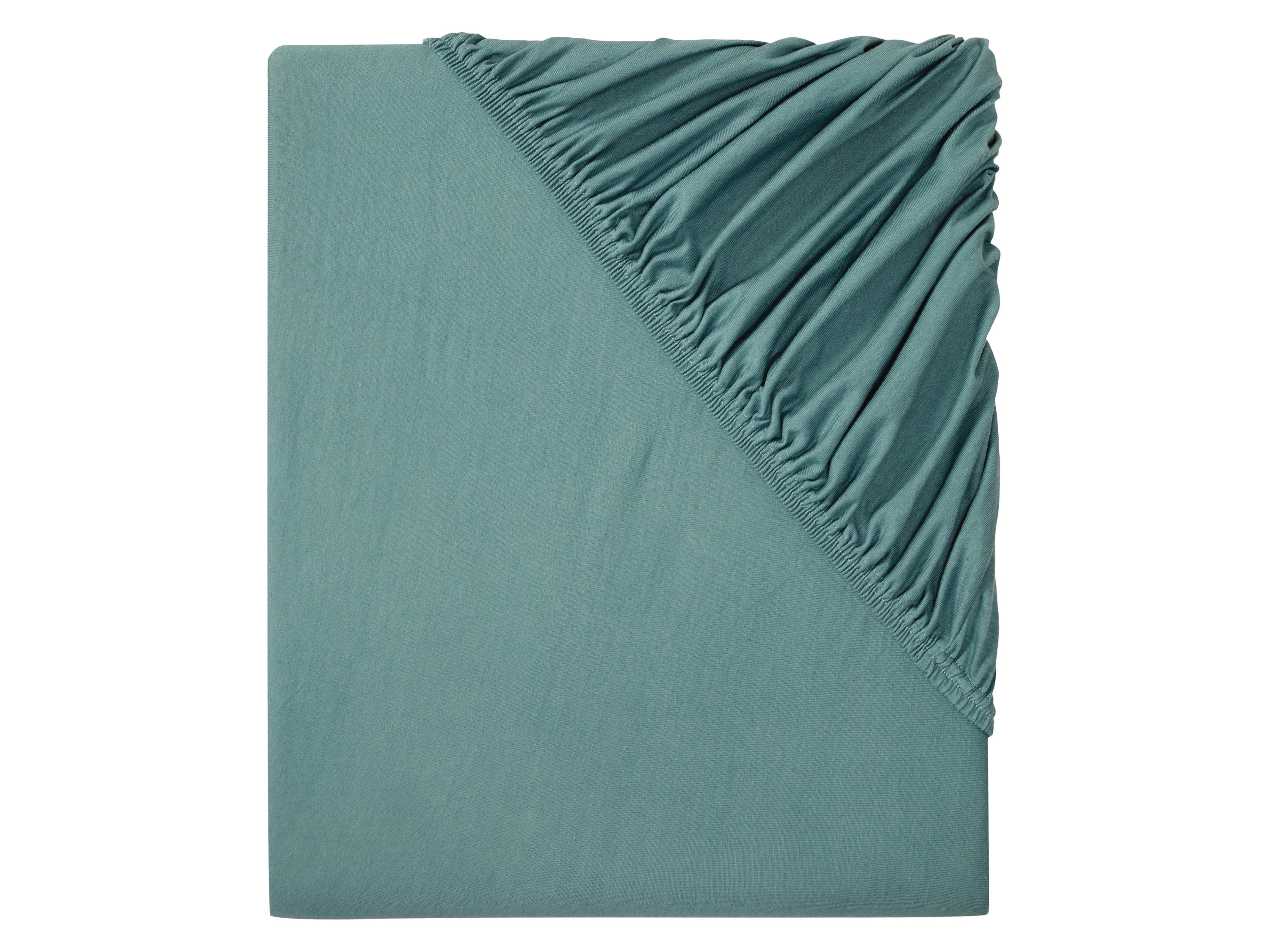 Livarno home Žerzejové napínací prostěradlo, 180-200 x 200 cm (modrá)