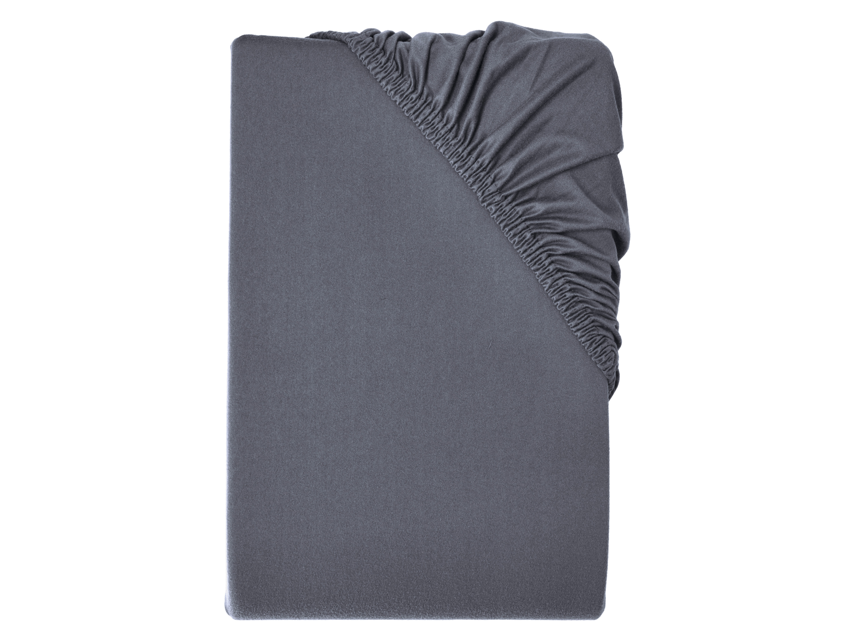 Livarno® Žerzejové napínací prostěradlo, 90–100 x 200 cm (tmavě šedá)