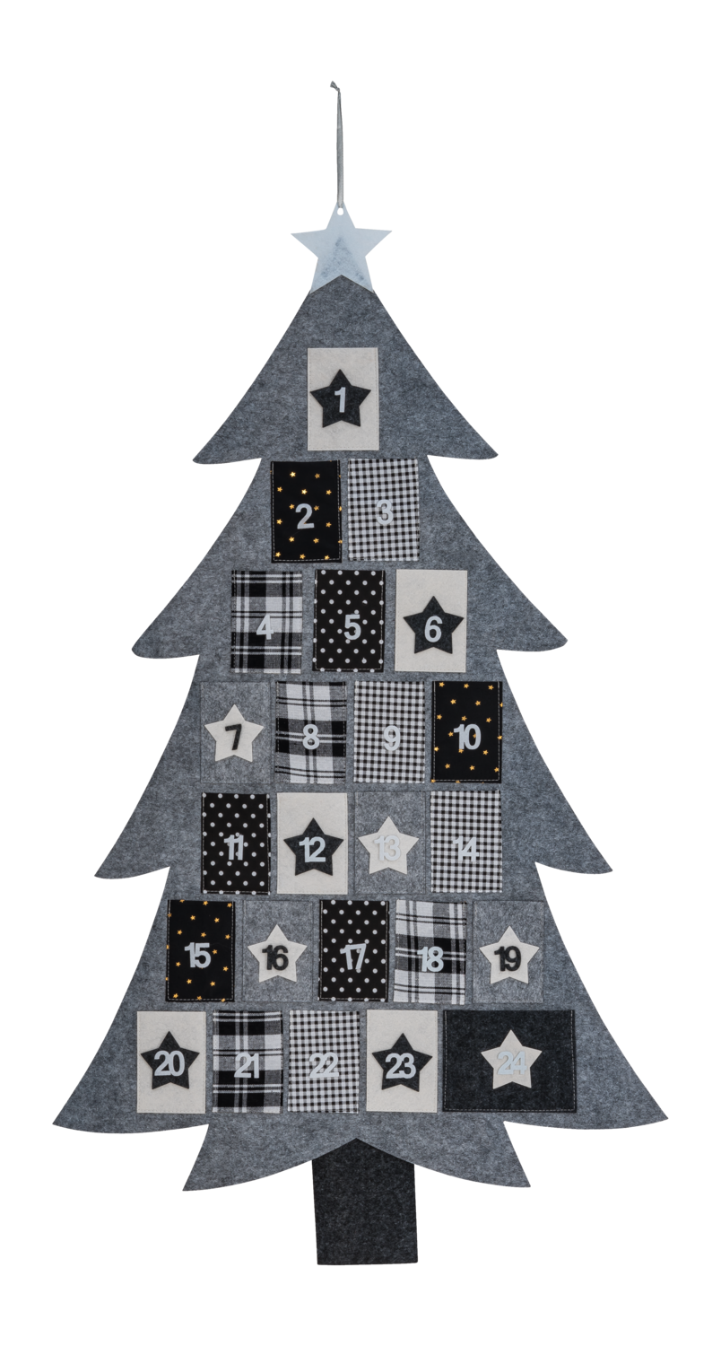 Livarno home Adventní kalendář z filcu (strom)
