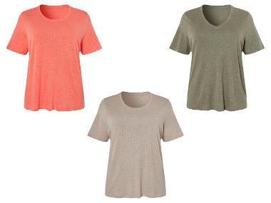 Dámské lněné triko XXL