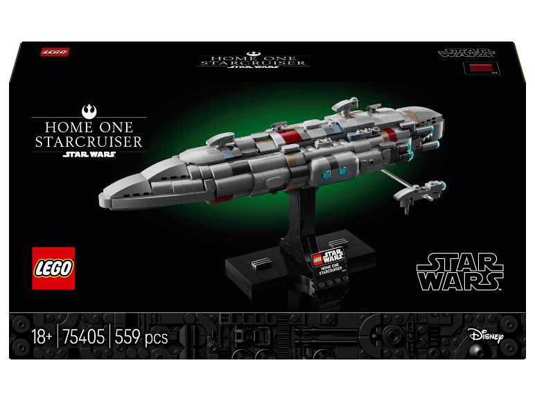 Sada LEGO Star Wars Home One StarCruiser s 559 dílky.