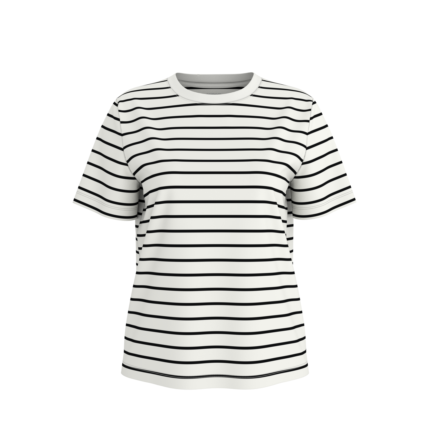 Esmara® Dámské triko s BIO bavlnou Premium (pruhy, L(44/46))