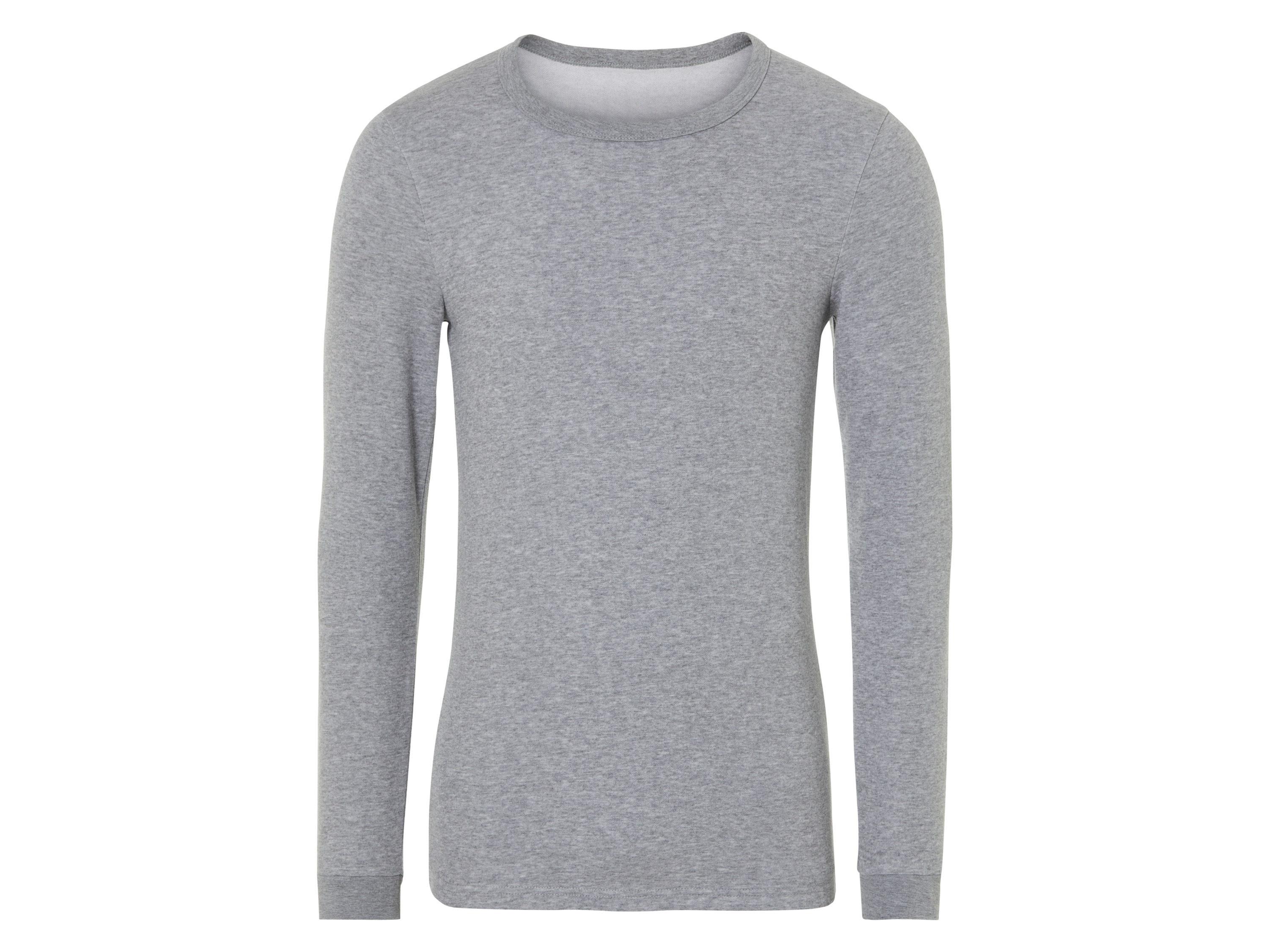 Livergy® Pánské spodní termo triko s dlouhými rukávy (6/L, šedá)