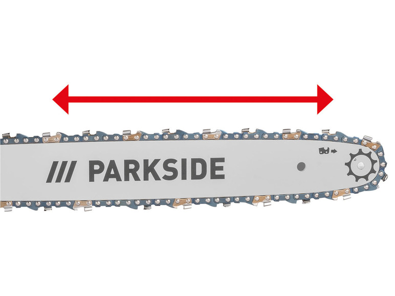  Zobrazit na celou obrazovku PARKSIDE® Elektrická řetězová pila PKS 2200 A1 - Obrázek 7