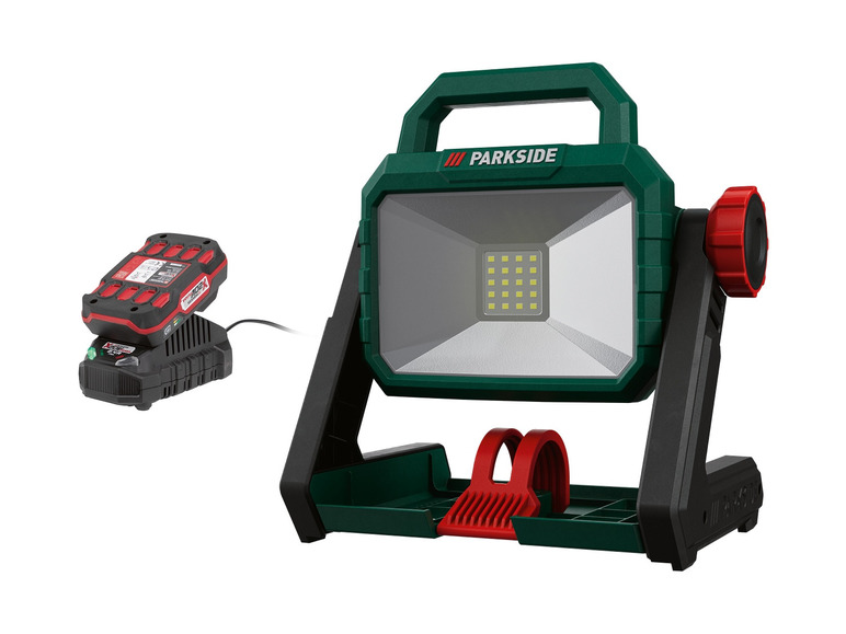  Zobrazit na celou obrazovku PARKSIDE® Aku pracovní LED reflektor PLSA 20-Li A1, 2 Ah - Obrázek 1