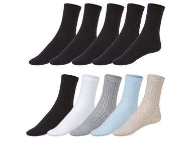 esmara® Dámské ponožky s BIO bavlnou, 5 párů