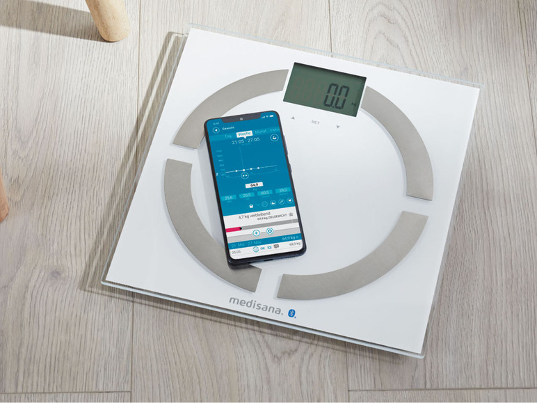  Zobrazit na celou obrazovku MEDISANA Diagnostická váha BS 444 Connect - Obrázek 3