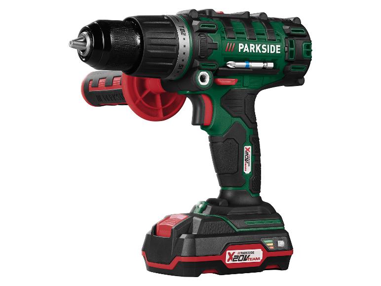 Aku vrtací kladivo Parkside X20V Team.