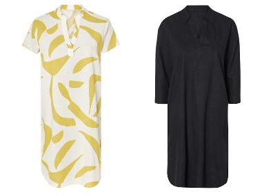 esmara® Dámské lněné tunikové šaty