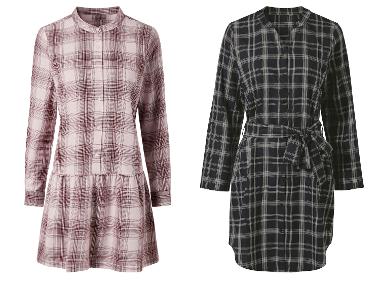 esmara® Dámské flanelové šaty