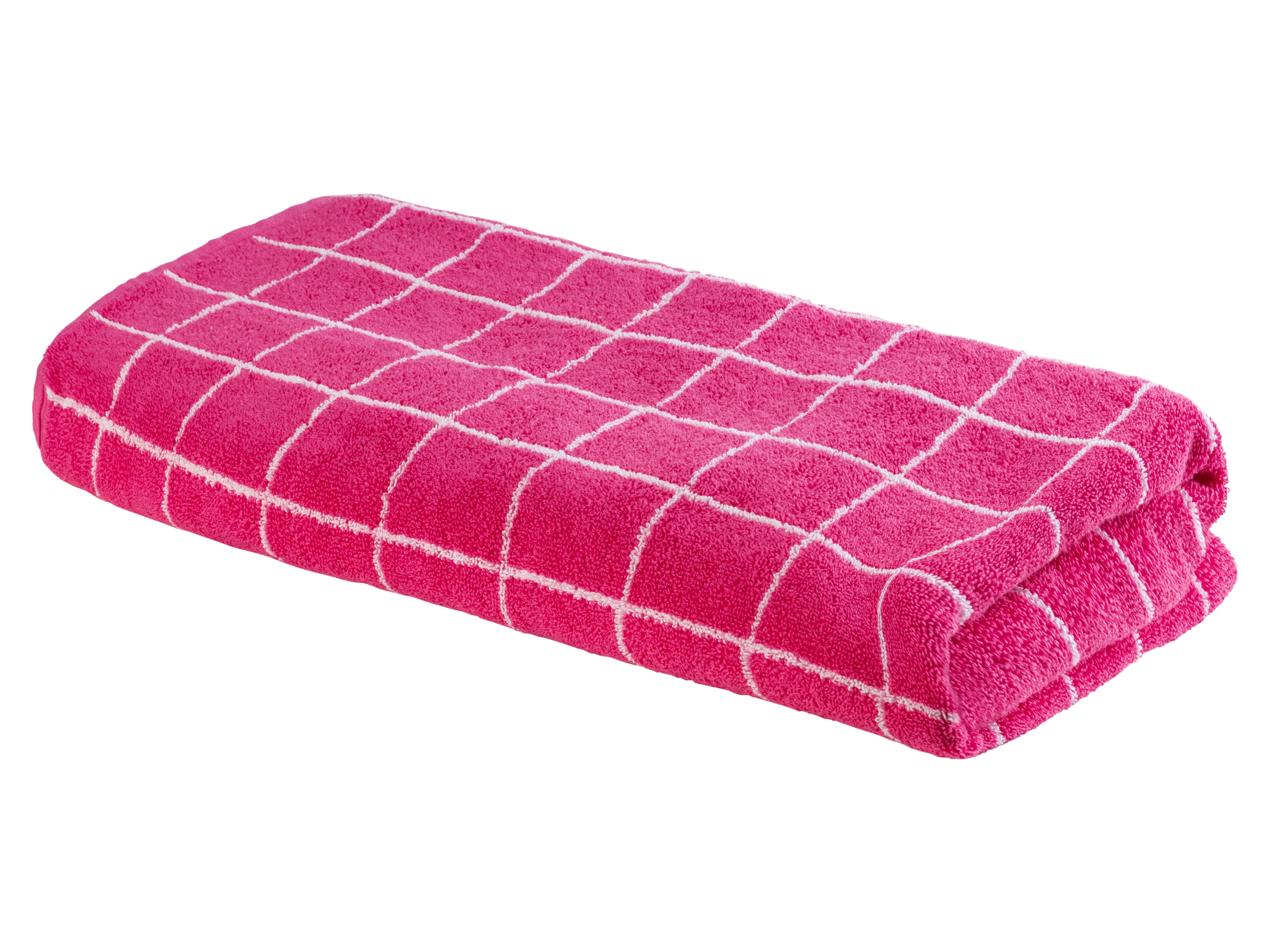 Livarno home Froté osuška, 100 x 150 cm, 450 g/m2 (růžová)