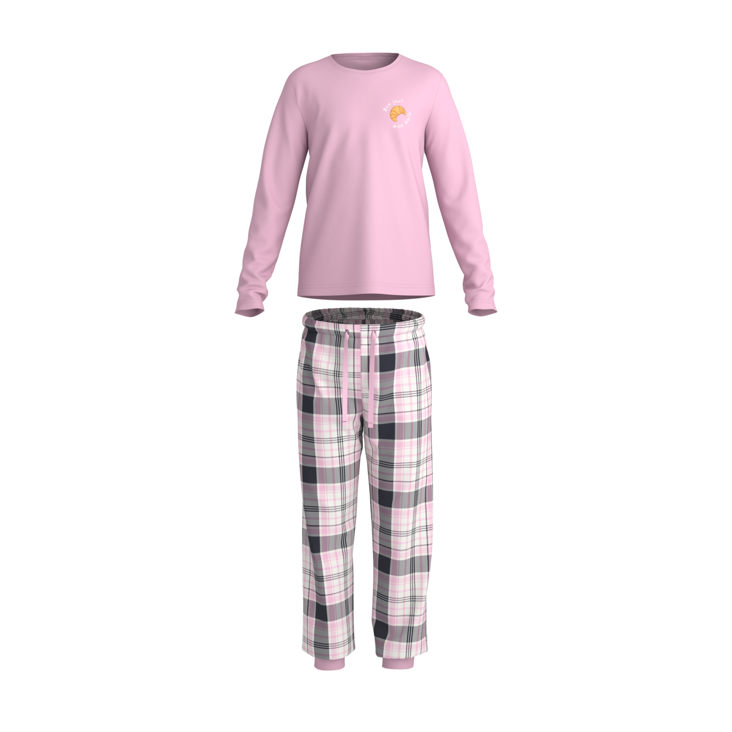 Esmara Kids Dětské pyžamo (světle růžová, 158/164)