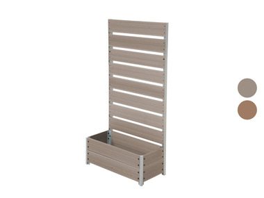 Květinový truhlík s mřížkou