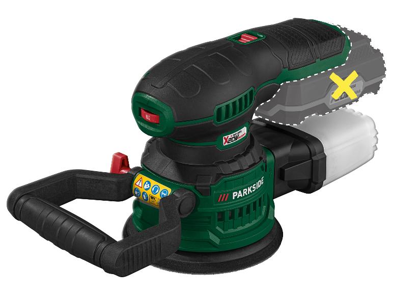 Bruska Parkside X20V Team: bezdrátové elektrické nářadí.