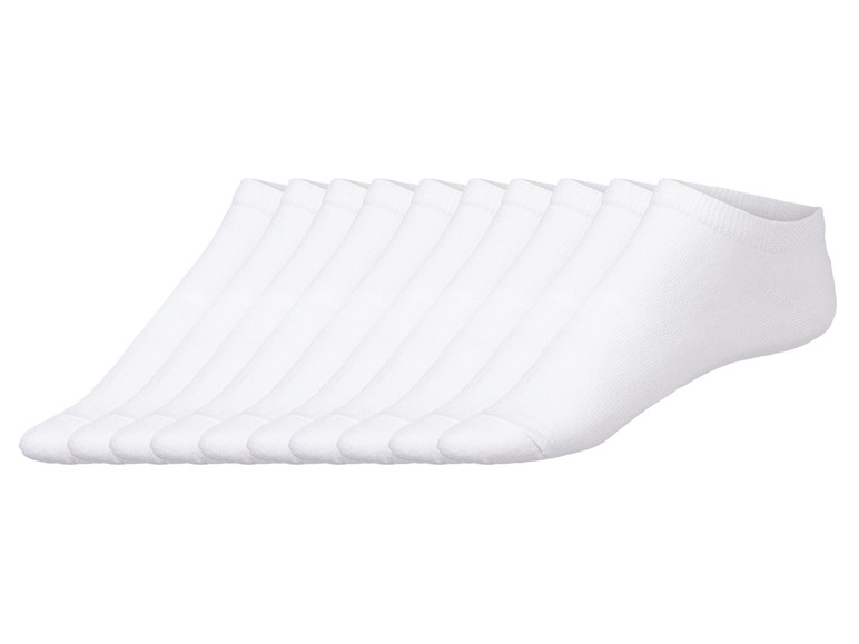  Zobrazit na celou obrazovku LIVERGY® Pánské nízké ponožky s BIO bavlnou, 10 párů - Obrázek 2
