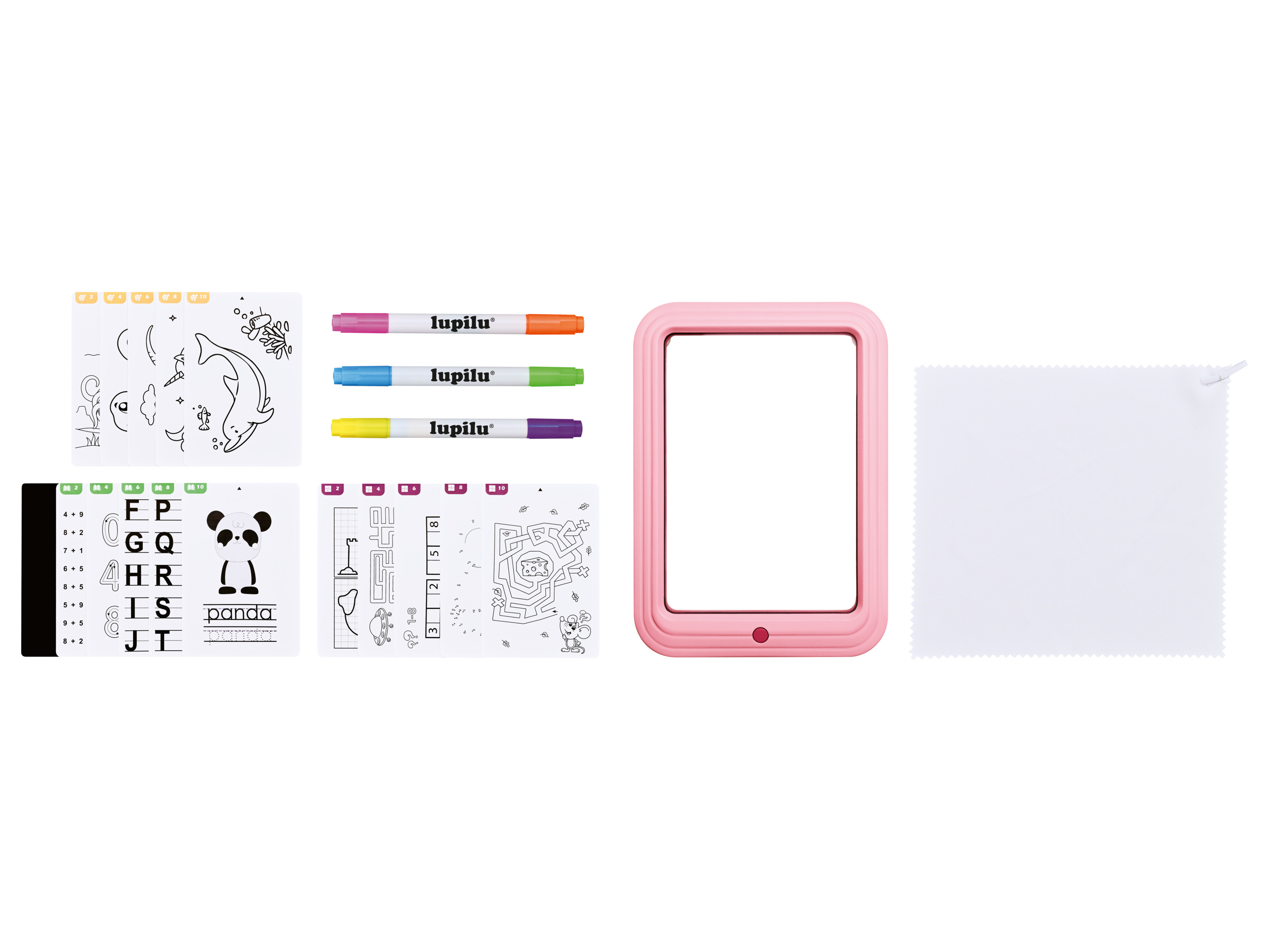 lupilu® Kouzelná tabulka SZT 3 A1 (světle růžová)