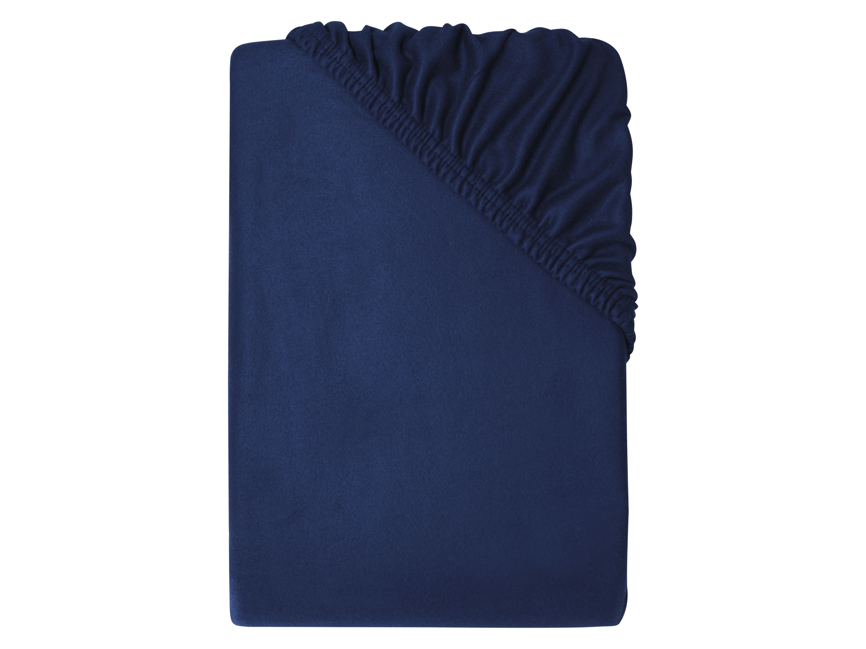 Livarno® Napínací prostěradlo z jemného flanelu, 180-200 x 200 cm (navy modrá)