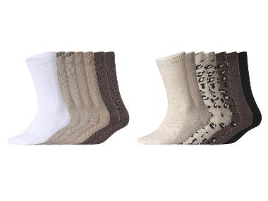 Dámské ponožky s BIO bavlnou, 7 párů