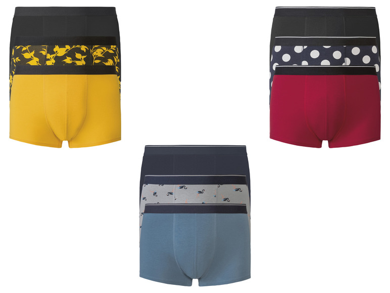  Zobrazit na celou obrazovku LIVERGY® Pánské boxerky, 3 kusy - Obrázek 1