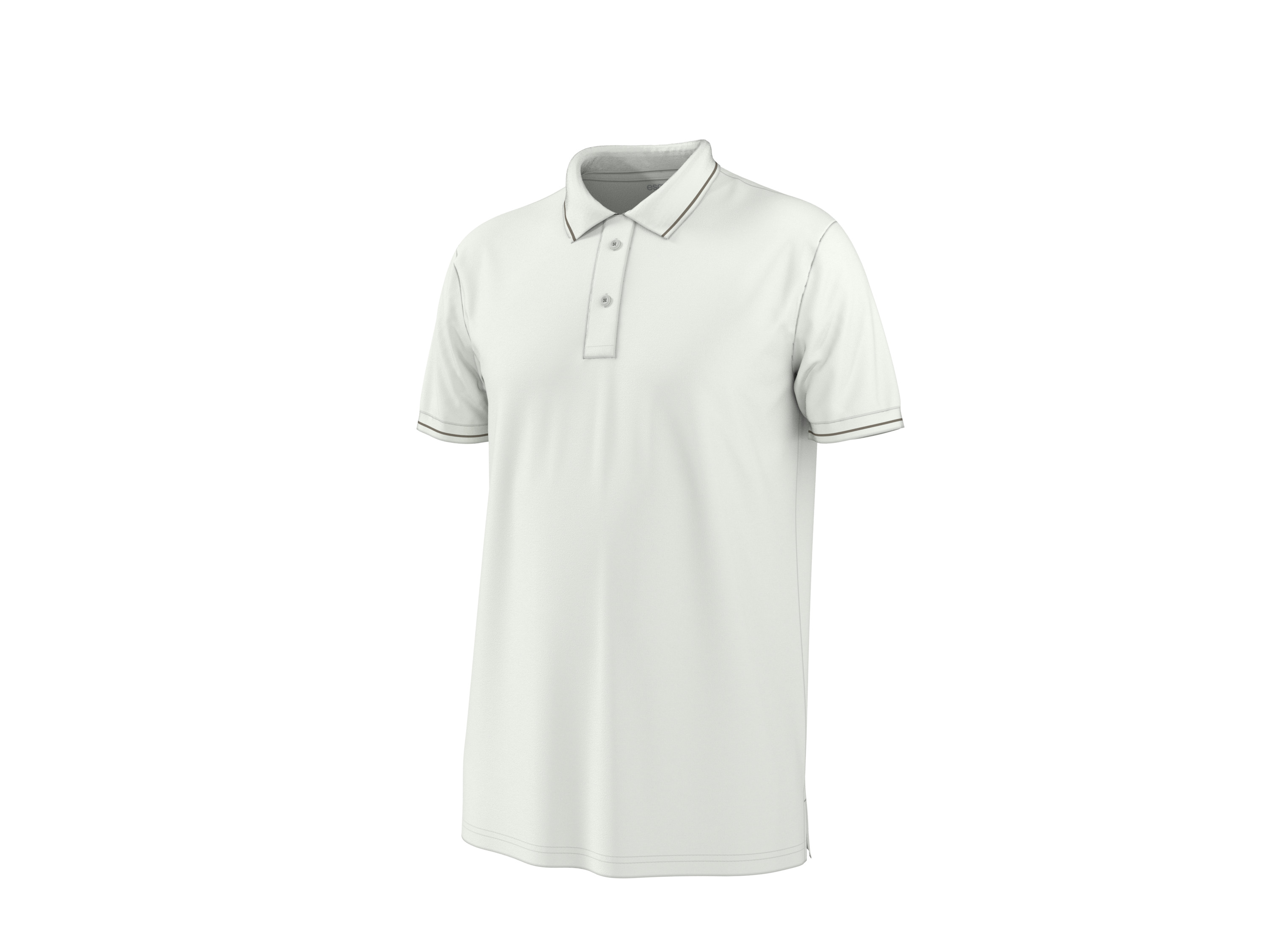 esmara Men Pánské polotriko "Regular Fit" (bílá, M (48/50))