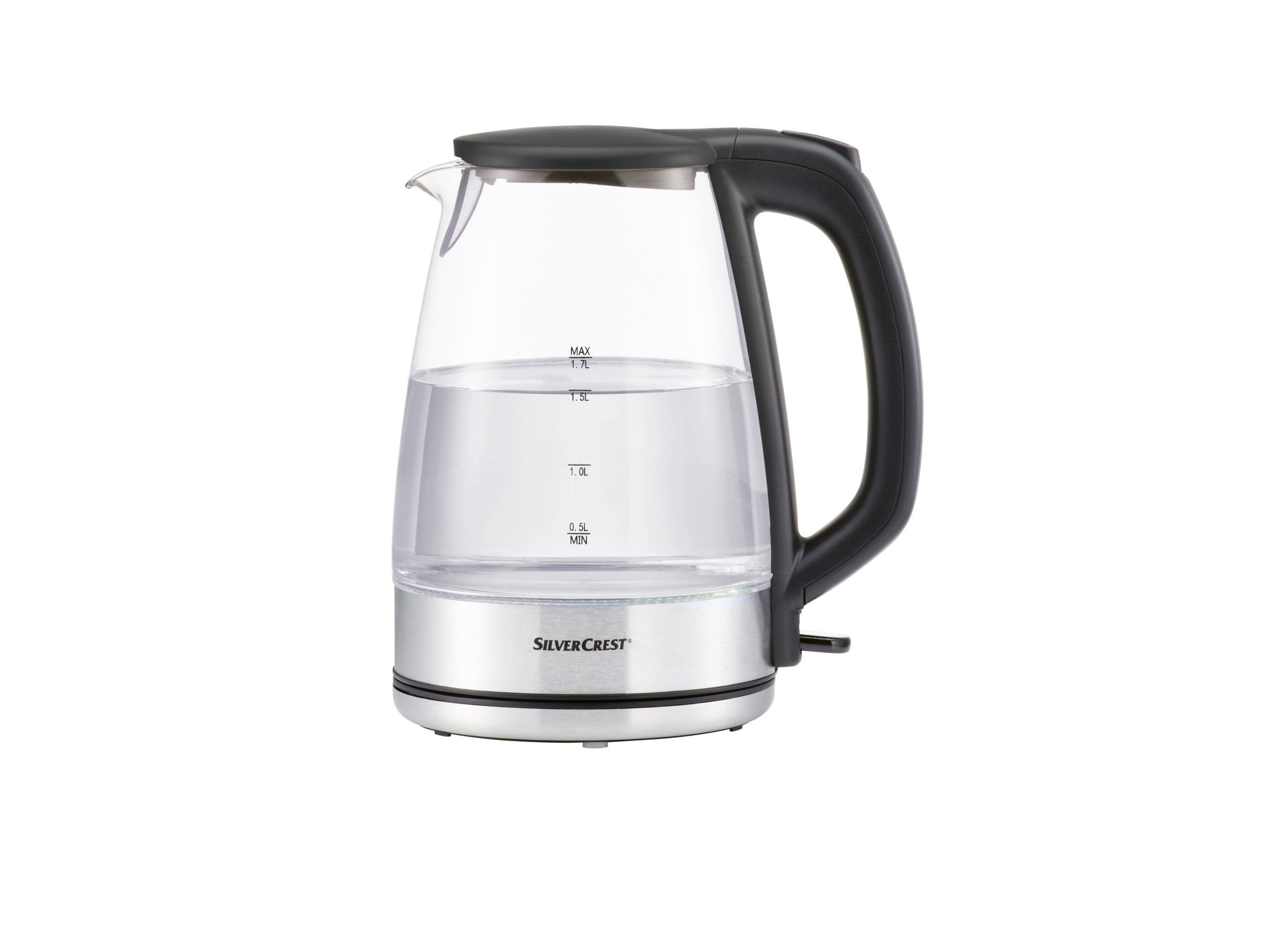 Silvercrest® Kitchen Tools Skleněná rychlovarná konvice s podsvícením Swgf 3000 C2