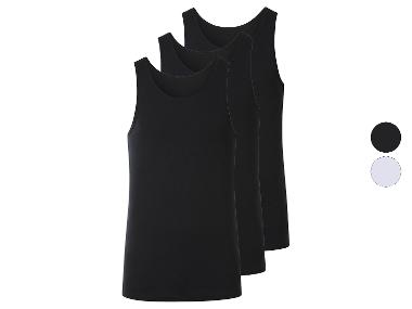 esmara Men Pánský nátělník, 3 kusy