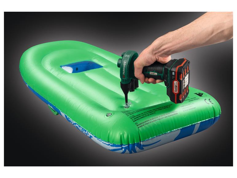  Zobrazit na celou obrazovku PARKSIDE® Aku kompresor PAK 20-Li B2 a pumpa PALP 20-Li B2, 2x 2 Ah - Obrázek 8