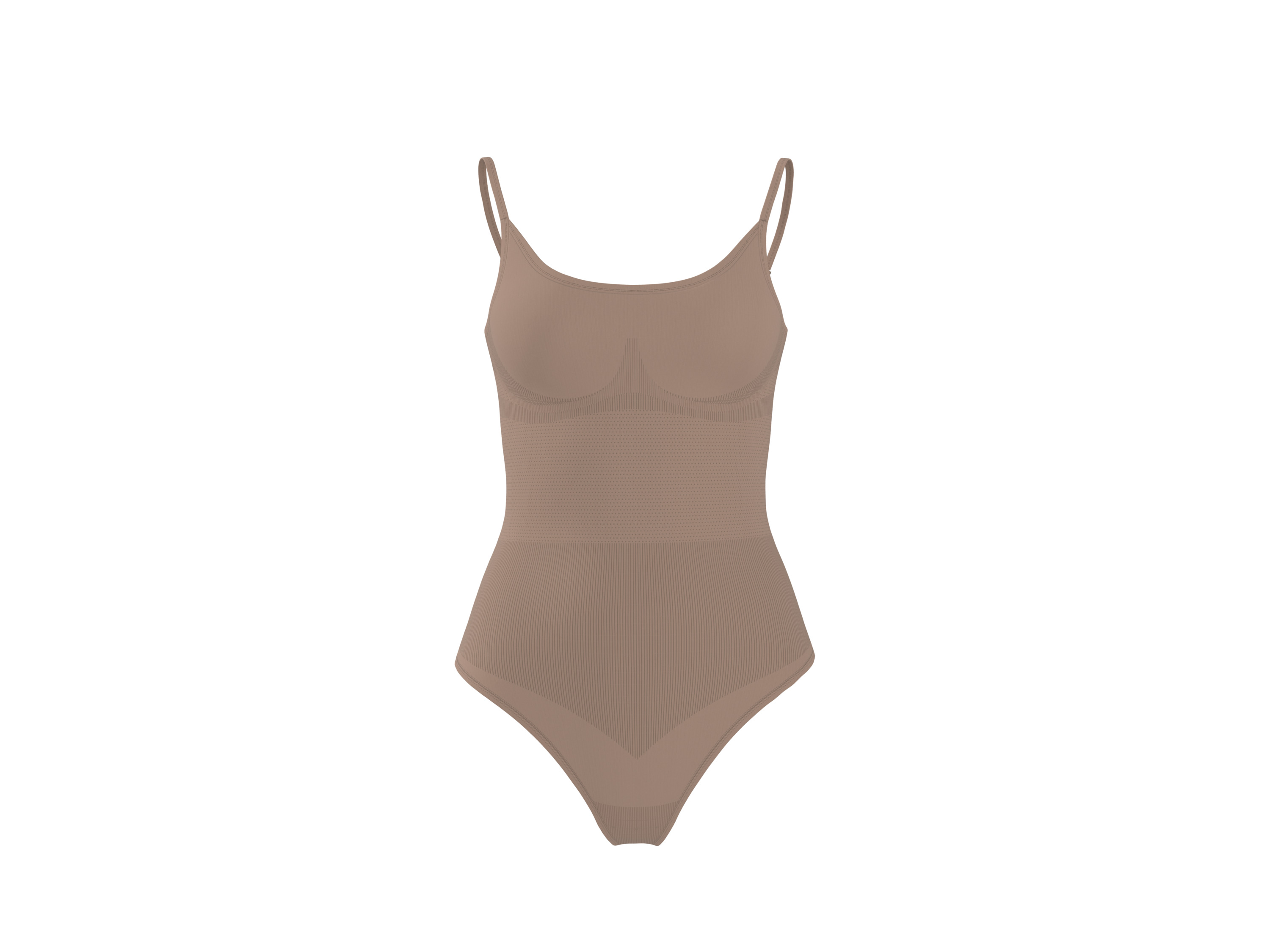 Esmara® Dámské bezešvé tvarující body (béžová, Xl(48/50))
