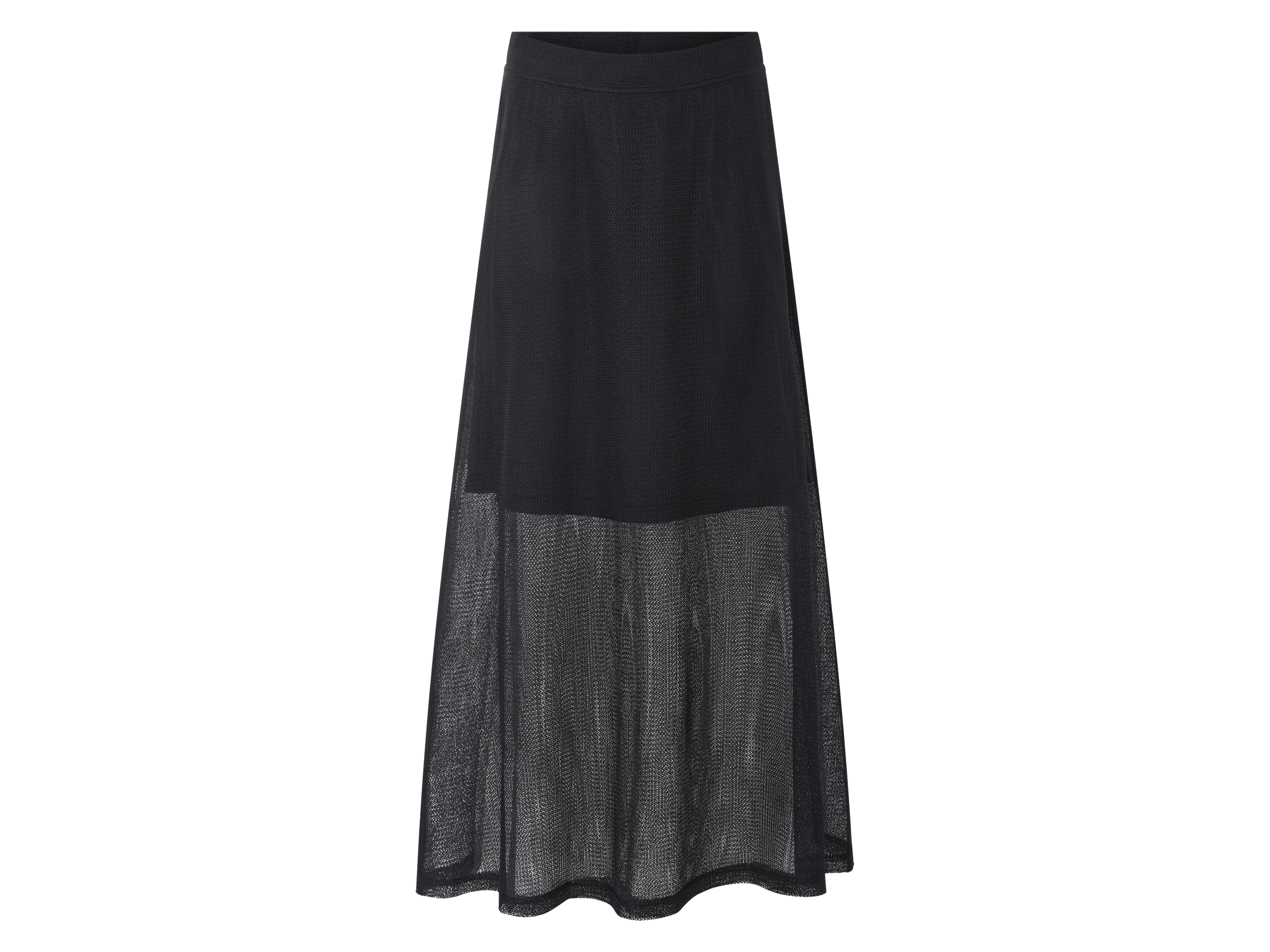 esmara® Dámská maxi sukně (černá, Xs(32/34))