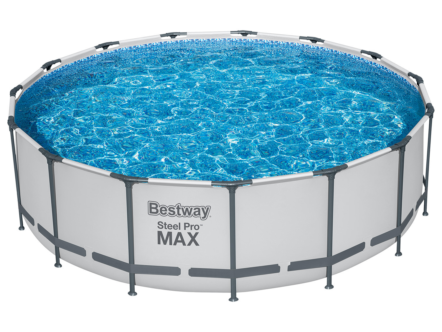 Bestway Bazén Steel ProMAX™ s filtračním zařízením a schůdky, Ø 4,57 x 1,22 m