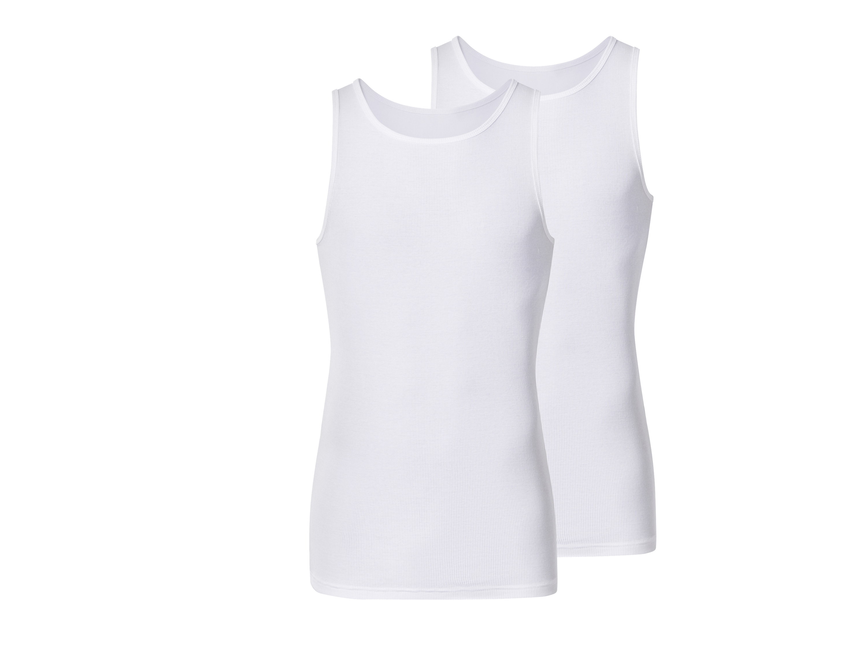 Esmara Men Pánský nátělník s BIO bavlnou, 2 kusy (5/M)