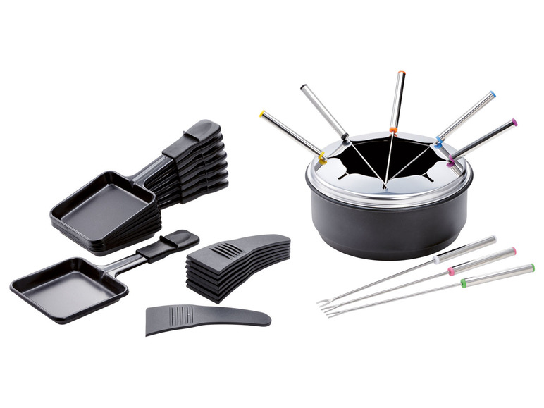  Zobrazit na celou obrazovku SILVERCREST® KITCHEN TOOLS Kombinovaný gril na fondue a raclette SRFG 1400 A1 - Obrázek 4
