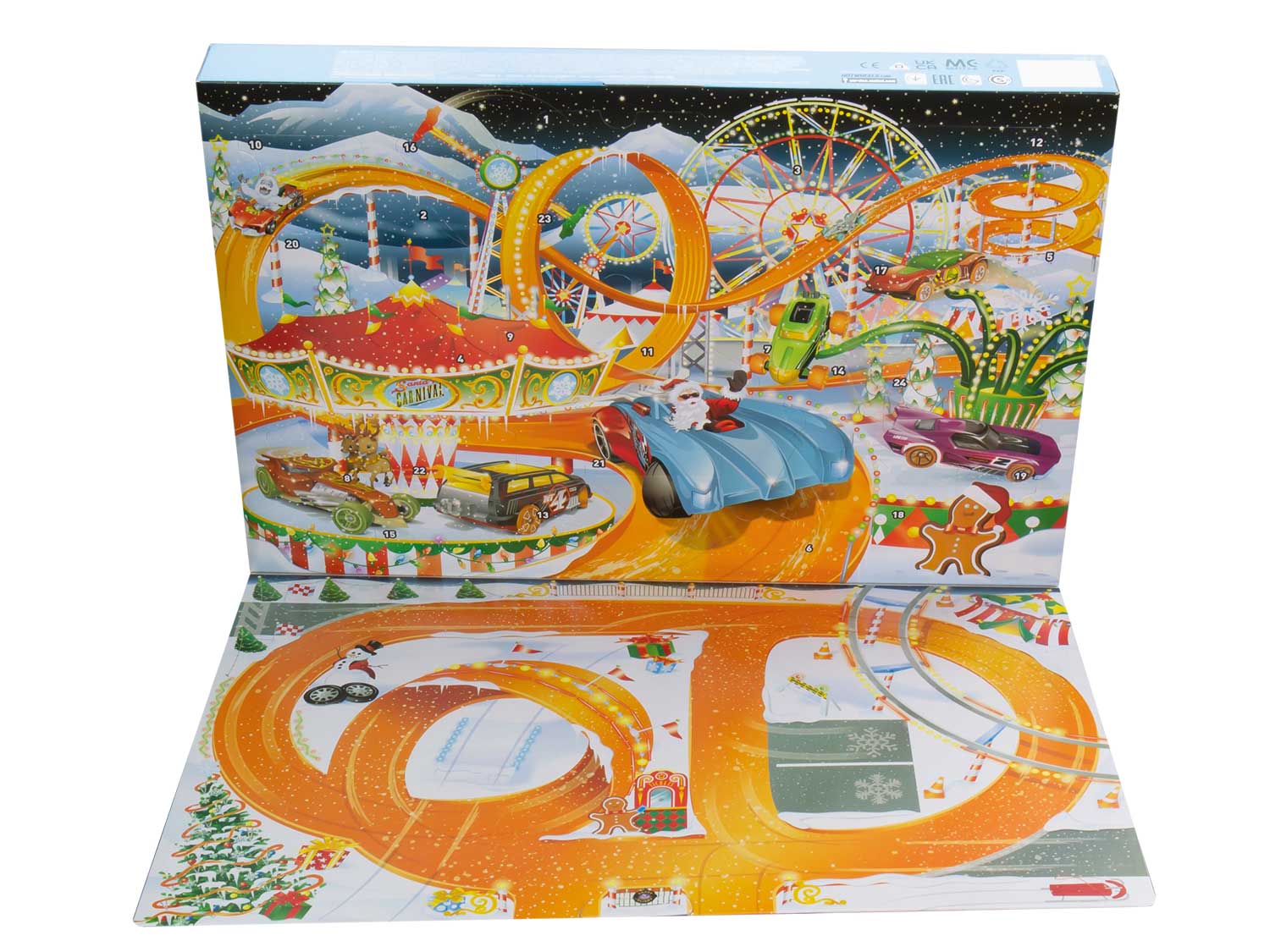Hot Wheels Adventní kalendář