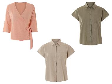 esmara® Dámská lněná blůza