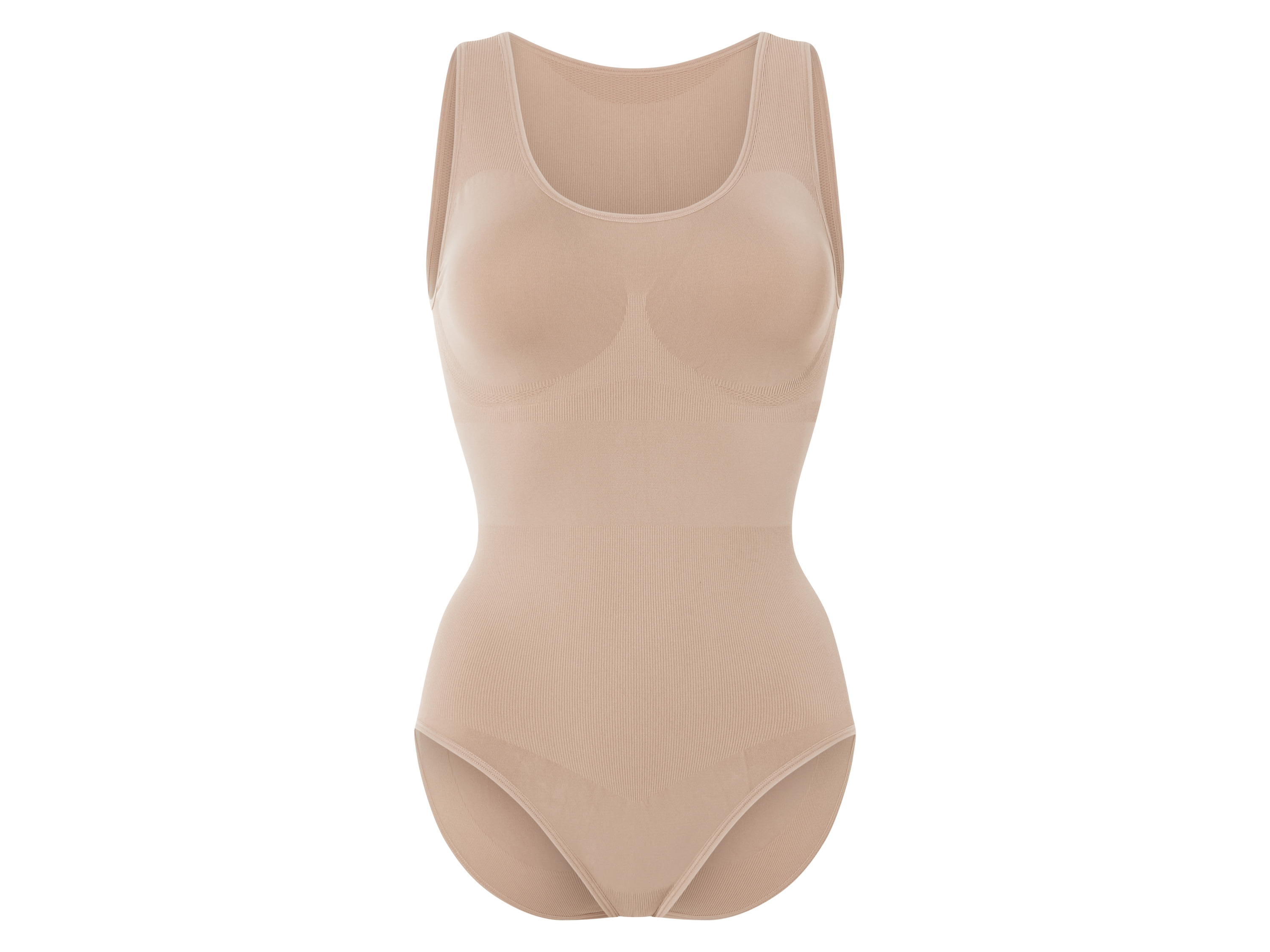 esmara® Dámské bezešvé tvarující body (béžová, M (40/42))