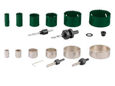 PARKSIDE® Sada děrovacích pil, 9dílná