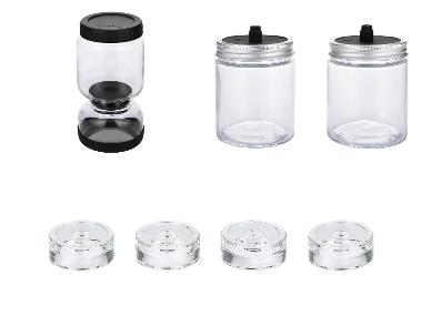 SILVERCREST® Zavařovací sklenice / Fermentační sklenice / Skleněná těžítka