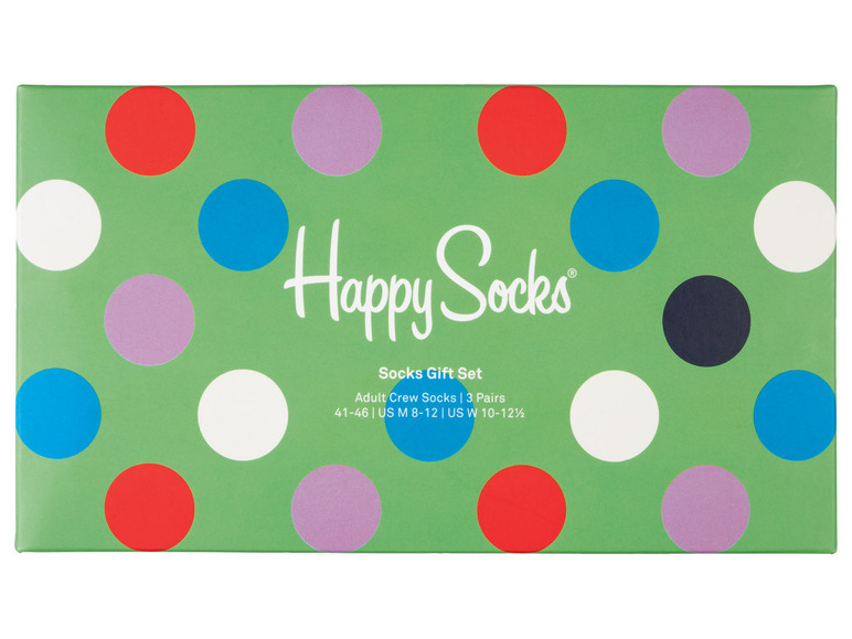  Zobrazit na celou obrazovku Happy Socks Dámské / Pánské ponožky v dárkovém balení, 3 páry - Obrázek 30