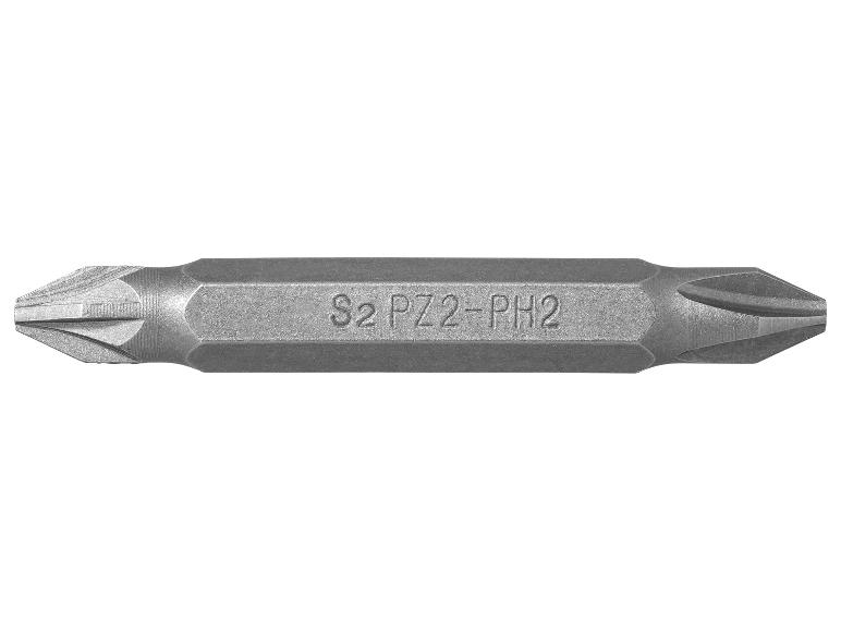 Šroubováková bitová sada PZ2 a PH2.