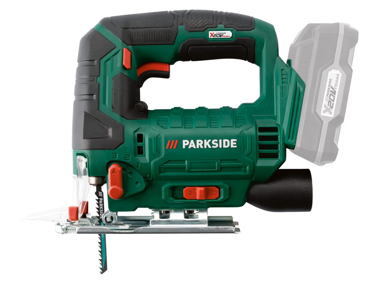  Zobrazit na celou obrazovku PARKSIDE® Aku přímočará pila PSTDA 20-Li B3, Smart 4 Ah - Obrázek 2