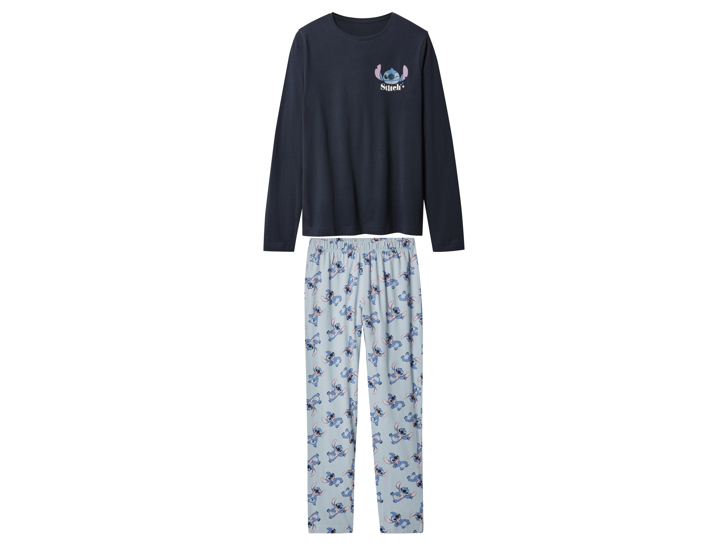 Dámské pyžamo (Stitch/modrá, XS (32/34))