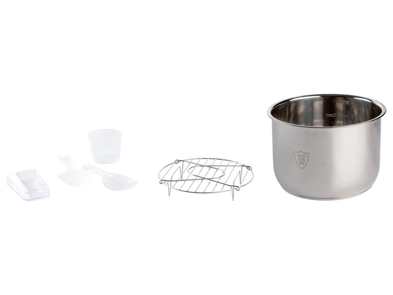 Zobrazit na celou obrazovku SILVERCREST® Multifunkční elektrický tlakový hrnec SSM 1000 A2 - Obrázek 4