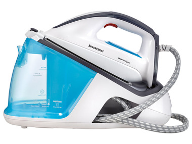 SILVERCREST® Napařovací žehlička s parní stanicí EASY TEMP SDBE 2400 A1