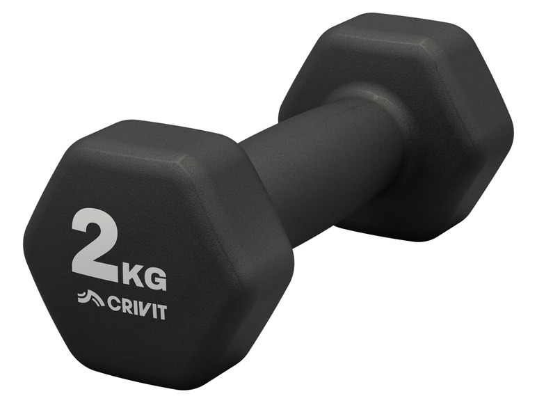  Zobrazit na celou obrazovku CRIVIT Činka, 1 kg / 2 kg, 2 kusy - Obrázek 9