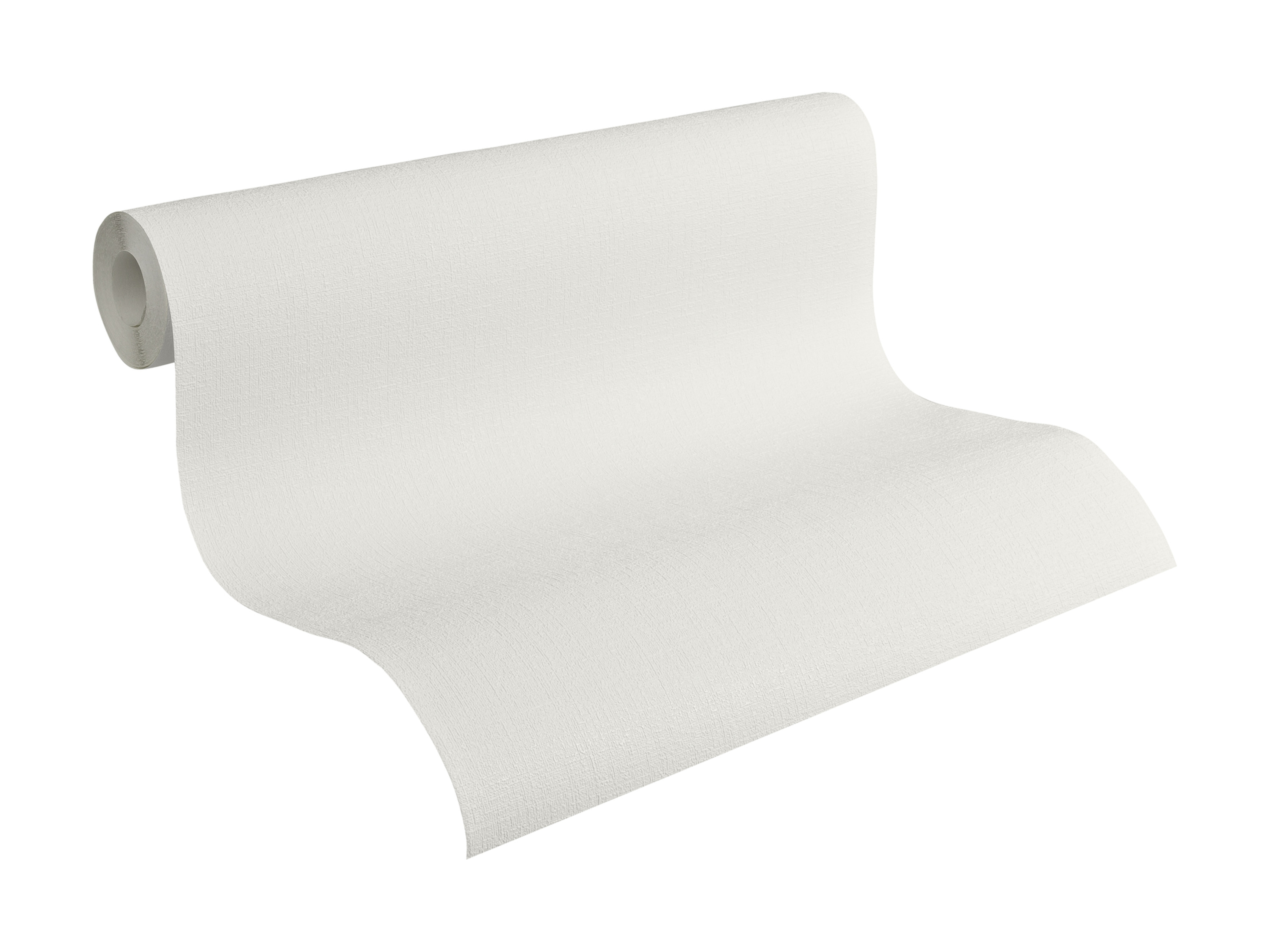 AS Création Přetíratelná strukturní vliesová tapeta (Čárová struktura, bílá, 10,05 x 0,53 m)