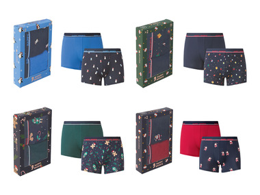 Happy Shorts Pánské boxerky s vánočním motivem, 2 kusy