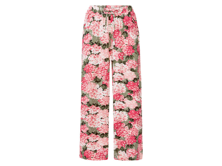 esmara Dámské letní kalhoty XXL (48, květinový vzor)